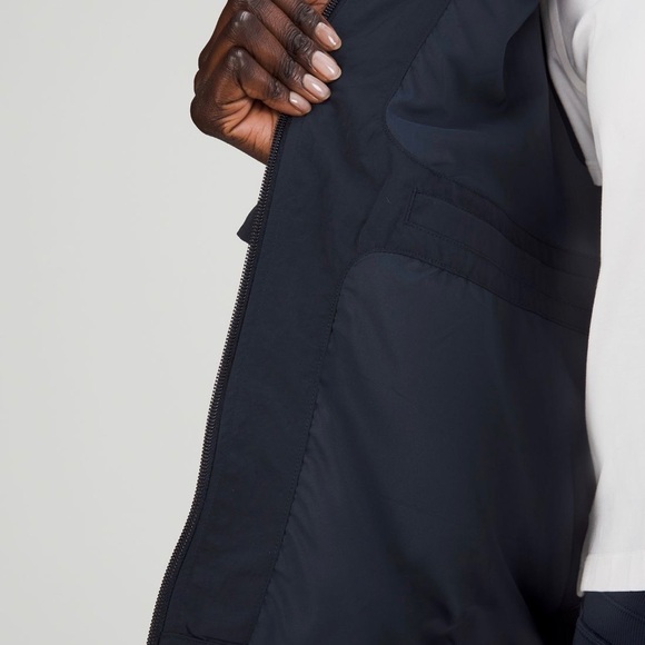 Lululemon Effortless Jacket Midnight Navy Size 6 - Picture 3 of 6
